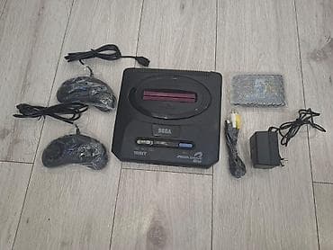Продаю сегу, с флешкартриджем со всеми сеговскими играми, плюс два