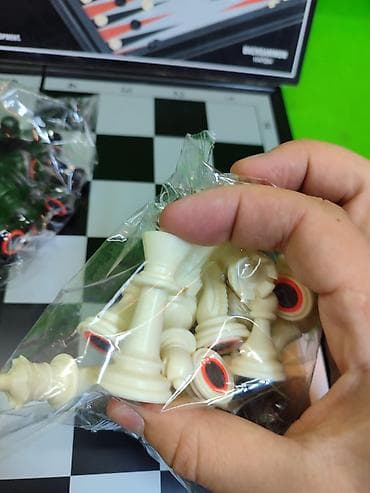 куплю шахмат: Шахматы нарды шашки игра настольная 3 в 1♟️ Комплектация товара: 16 — 4