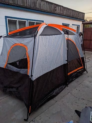 походный фонарь: 🏕 Продаю срочно срочно большую туристическую палатку с комплектом — 5