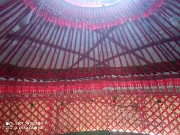 где можно купить палатку для отдыха: Аренда юрты, Каркас Деревянный, 75 баш, С полом, Самовар, Стол — 4