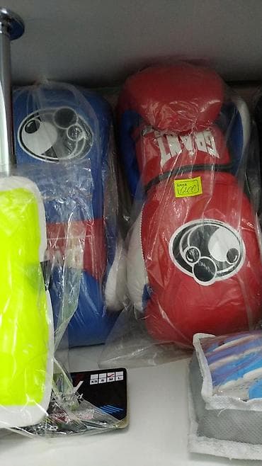 Перчатки: Боксерские перчатки Материал: кожа/зам (натуральная 100% кожа!) — 6