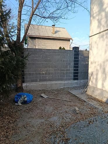 Изоляционные материалы: Заборы из пескоблока — 4