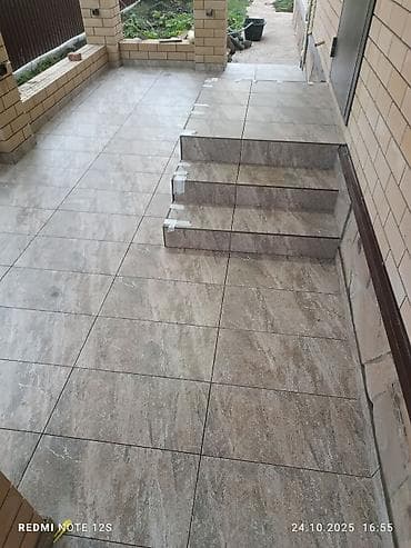 строительные лестницы: Укладка плитки и керамогранита «под ключ» Профессиональные плиточные — 7