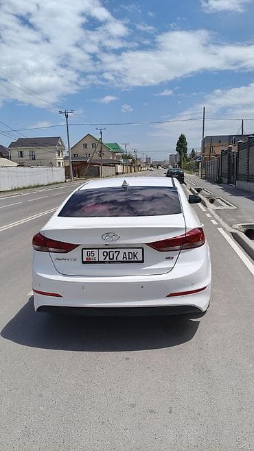 Транспорт: Hyundai Avante: 2018 г., 1.6 л, Автомат, Бензин, Седан — 5