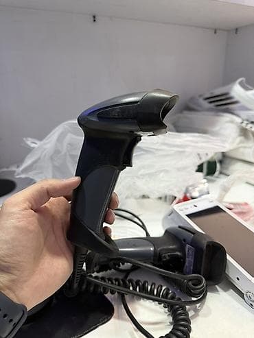 терминатор: Проводной сканер штрих‑кодов с подставкой, 1000 сом шт - Тип: ручной — 1