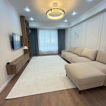 дом кожомкул: 2 комнаты, 67 м², Пишпек Элитка, 13 этаж, Дизайнерский ремонт — 2