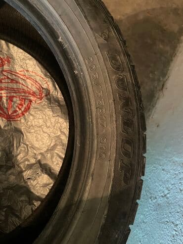 купить шины в бишкеке бу: Шины 80 / R 17, Зима, Б/у, Комплект, Легковые, Dunlop — 2