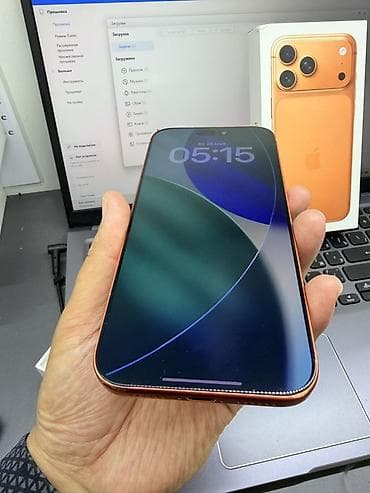ipone 6: IPhone 17 Pro Max, Б/у, 512 ГБ, Оранжевый, Коробка, 100 % — 2