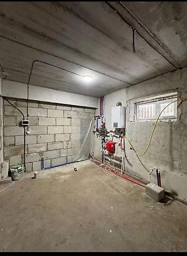 гараж улан: Таунхаус с современным фасадом из светлого камня и панорамным — 8