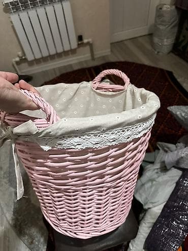 Корзина для вещей, цвет - Розовый