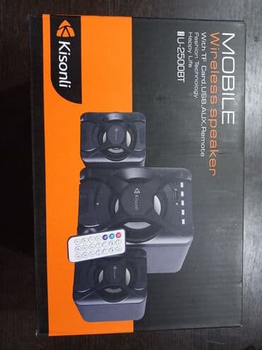 буферы: Компьютерные колонки с буфером 2.1 Kisonli 11wt, новые — 1