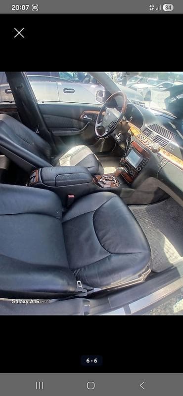 тоо машина: Mercedes-Benz S-Class: 2022 г., Автомат, Седан — 5