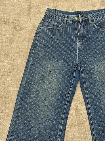 женский брюки: ❗️НОВАЯ, НЕ НОСИЛАСЬ - НЕ ПОДОШЕЛ РАЗМЕР L❗️ Джинсы женские, прямого — 3