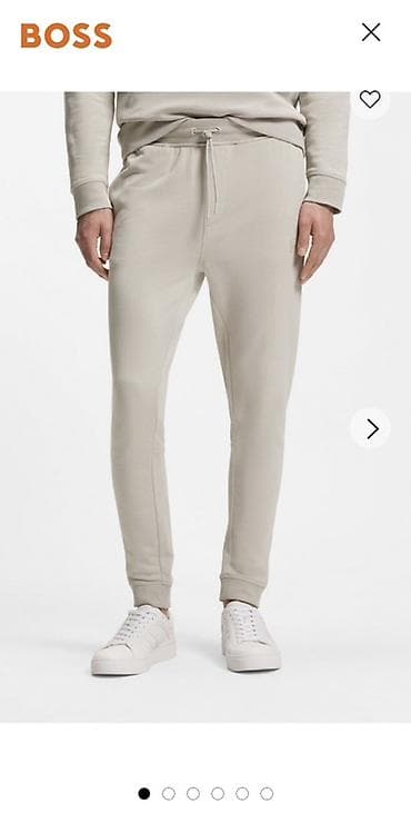 керзовой сапог: Мужской спортивный костюм, S, Boss, Новый, цвет - Бежевый, Самовывоз, Платная доставка — 6