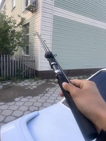 магазин охота и рыбалка в бишкеке: Спиннинговый комплект для рыбалки - Телескопическое удилище из — 6