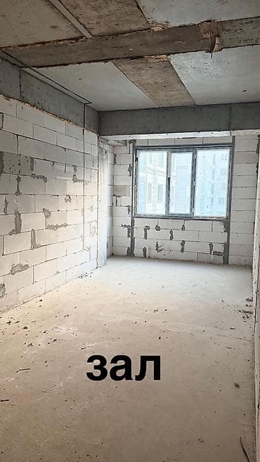 квартира в бишкеке 2 комнатный: 2 комнаты, 90 м², 11 этаж, Готовая ПСО (под самоотделку) — 3