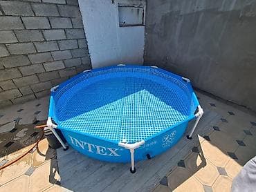 Каркасный бассейн Intex Metal Frame Pool - Тип: круглый каркасный