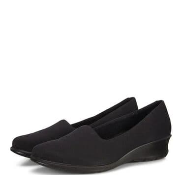 обувь рабочий: Туфли, 38.5, Ecco, Новый, цвет - Черный, Самовывоз — 2