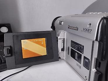 большой фонарик: Продам видеокамеру Panasonic vx27 б/у — 4