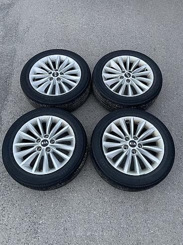 Литые Диски R 17 Hyundai, Комплект, отверстий - 5, Б/у