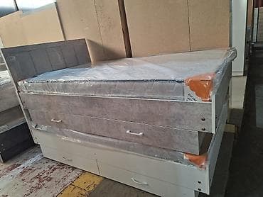 ручки карандаши: Односпальная кровать, Новый, С матрасом, длина - 200 см — 9