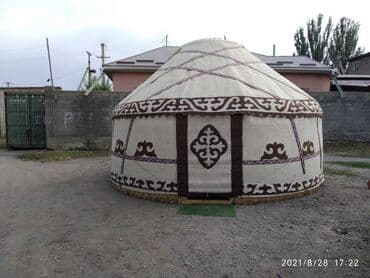 аренда сноуборда бишкек: Боз үйлөрдү ижаралоо, Каркасы Жыгач, 100 баш, Казан, Идиш-аяк, Полу менен — 29