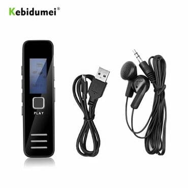 телеви: Умный Цифровой диктофон USB MP3-плеер профессиональный HD Звук Аудио — 2