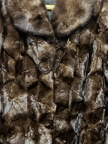 Личные вещи: Шуба, По колено, 7XL, 8XL — 4