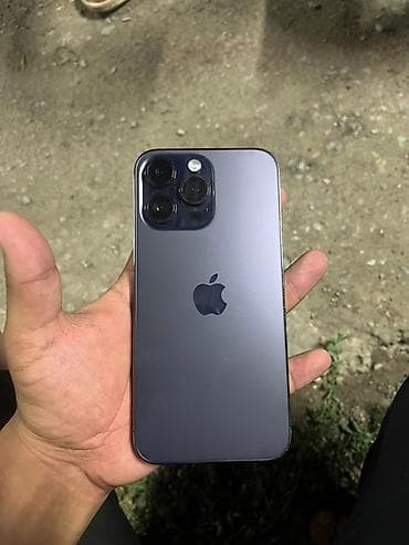 Техника жана электроника: IPhone 14 Pro Max, Колдонулган, 256 ГБ, Кара, Заряддоочу түзүлүш, Каптама, 77 % — 5