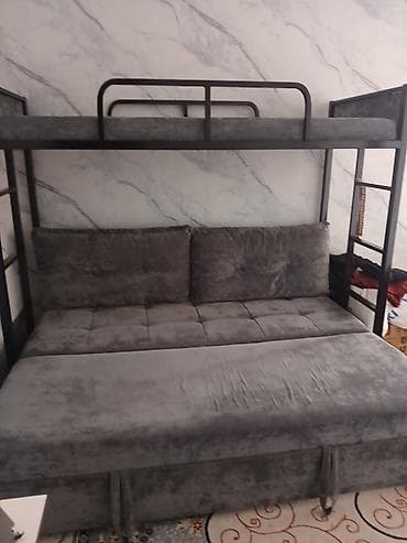 Кровать трансформер, Другой тип, Б/у, Тройка, С ящиком для хранения at lalafo.kg Кровать трансформер, Другой тип, Б/у, Тройка, С ящиком для хранения
