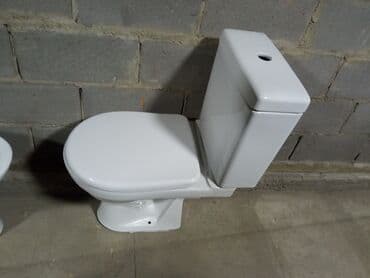 купить гофру для унитаза: Унитаз Напольный, Материал: Фарфор — 3