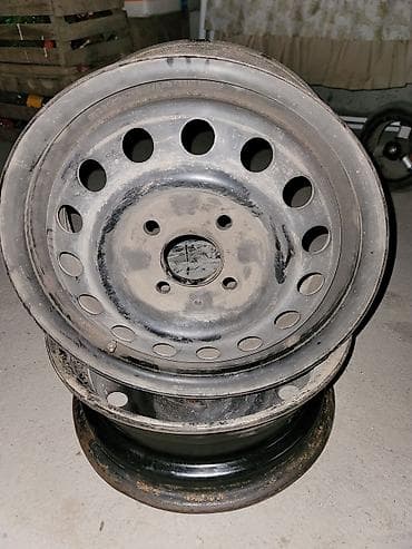 Железные Диски R 15 Пара, отверстий - 4, Б/у