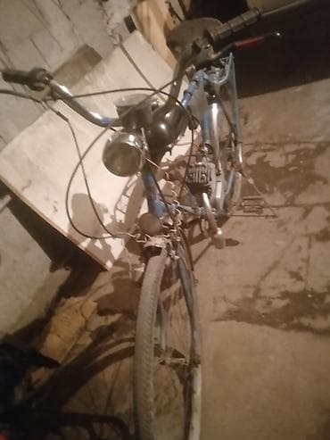 мото фреза: Моторизированный велосипед (переделка на базе классического дорожного — 1