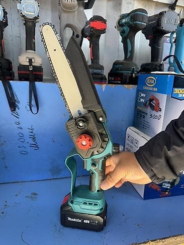 акумуляторный пила: Аккумуляторная мини-цепная пила - Питание: 48V аккумулятор (съемный — 1