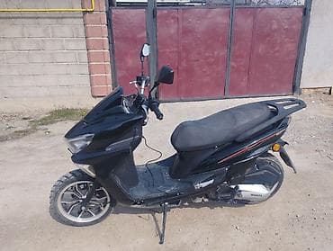 трицикл с кабиной: Скутер WANGYA, черный, городской/туринговый стиль. Характеристики и — 2