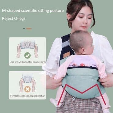 новорожденные: Рюкзак-переноска для новорожденных Baby Sling выполнена из очень — 3