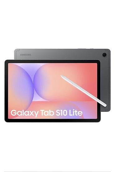 Планшеттер: Планшет, Samsung, эс тутум 128 ГБ, 10" - 11", Wi-Fi, Жаңы, Классикалык түсү - Боз — 1