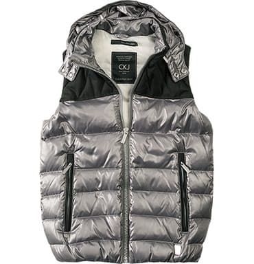 tech fleese: Пуховый жилет CALVIN KLEIN JEANS GILET LIQUID CML666-NY100-C99 — 2