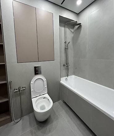 Квартиры: 2 комнаты, 87 м², Ынтымак ж/м Элитка, 2 этаж, Евроремонт — 7