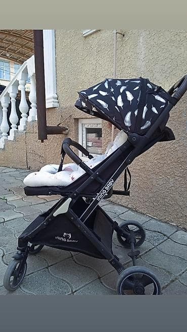 коляски ining baby: Прогулочная коляска Ining Baby - Легкая складная — 1
