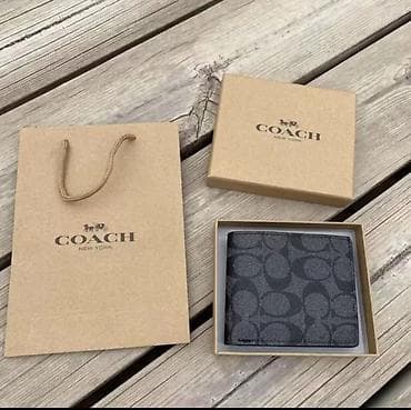 женские сумочки и клатчи: Кошелек, Coach, Мужские, Новый — 1