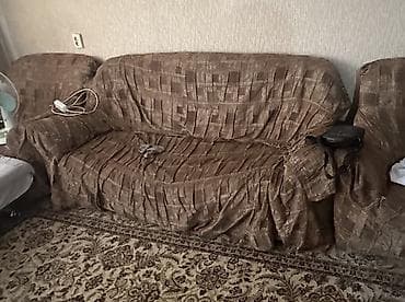 диван офисный купить: Диван который стоит по центру Жанындагы 2 кресло берилбейт под чехол — 1