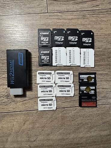 сони псп: В наличии карты памяти и адаптеры для PSP / PS Vita / Nintendo Wii — 1