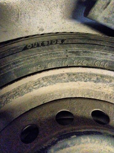 купить зимнюю резину бу на 16: Колеса в сборе 205 / 60 / R 16, Зима, Б/у, Комплект, Легковые, Железные, отверстий - 5 — 4