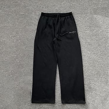 Штаны, С карманами, Трикотаж, Зима