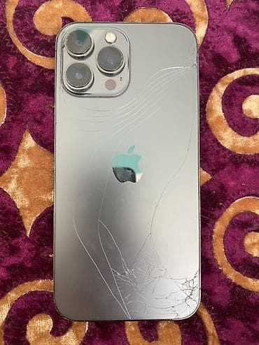 face id: IPhone 13 Pro, Б/у, 256 ГБ, Графит, 79 % — 1