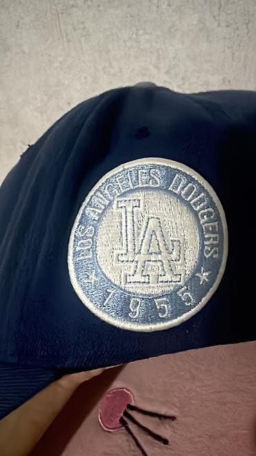 Шапки: Кепка, Бейсболка, Los Angeles, Козырек: Изогнутый, С вышивкой — 4