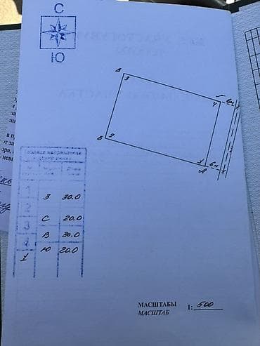участок исикул: 6 соток, Для строительства, Договор купли-продажи — 1