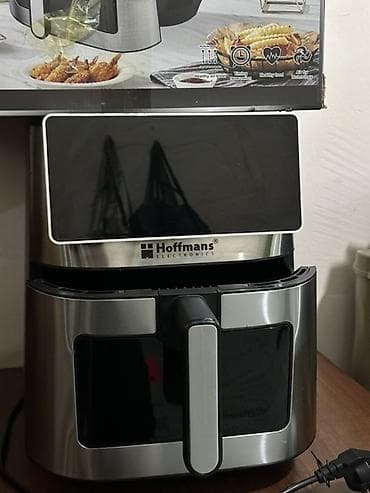 air fryer: Аэрогриль (аэрофритюрница) Hoffmans Electronics HM-795 - Объем: 12 л — 1