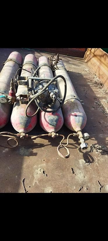 батарейка аккумулятор: Газовое оборудование комплект 6 баллонов — 2